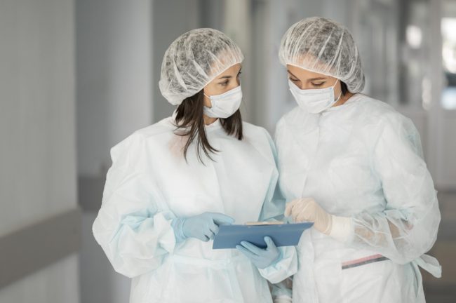 doctors-in-hazmat-suits-at-the-hospital